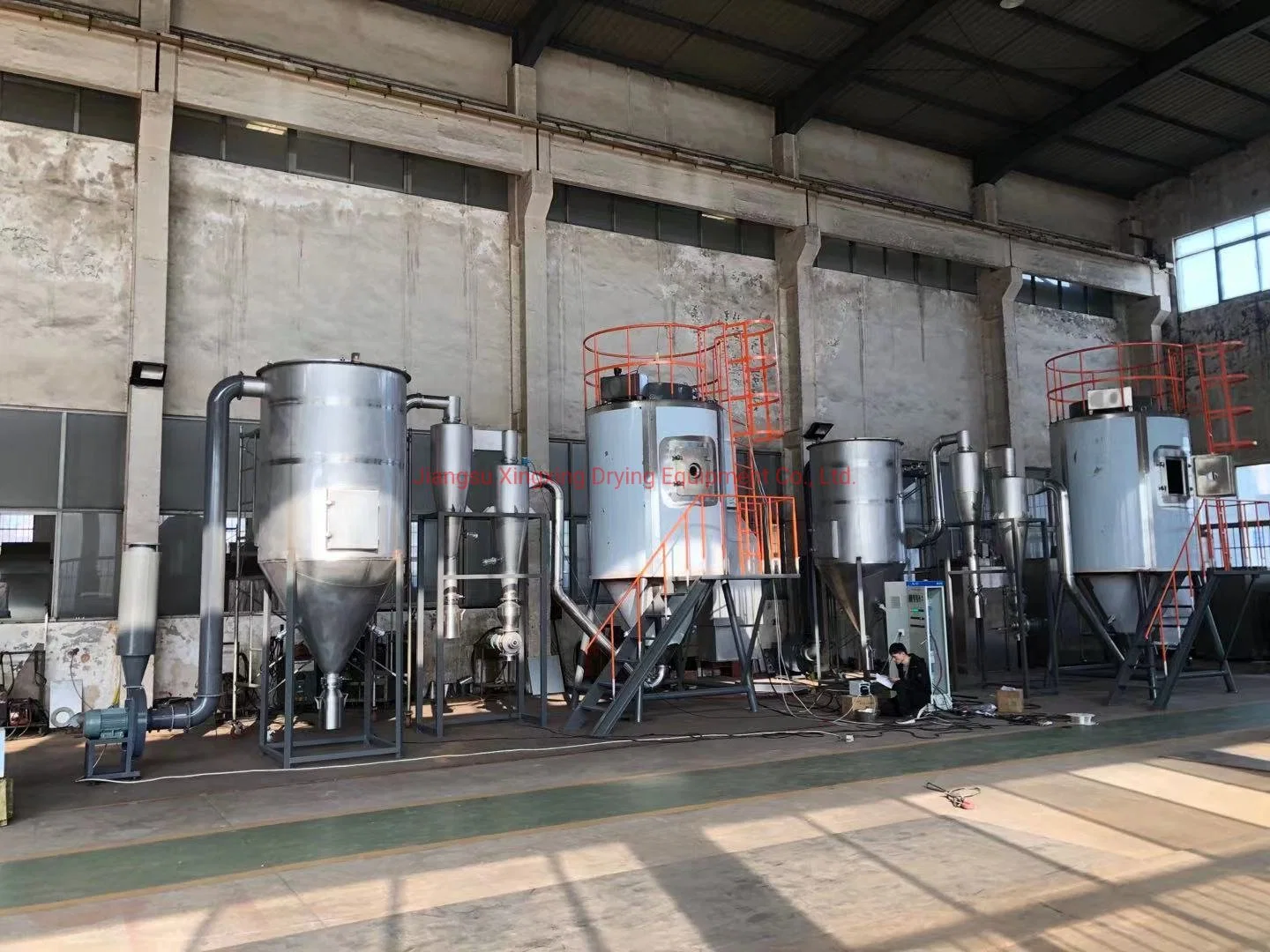 Spray Dryer for Blood, Milk Powder, Starch, Herbal, Herb Extract, Milk, Pharmaceutical Chemical Food