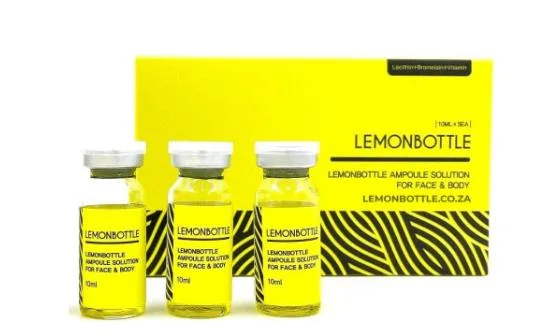 Korean Lemon Flasche 10ml * 5vials Fett löst Gewichtsverlust