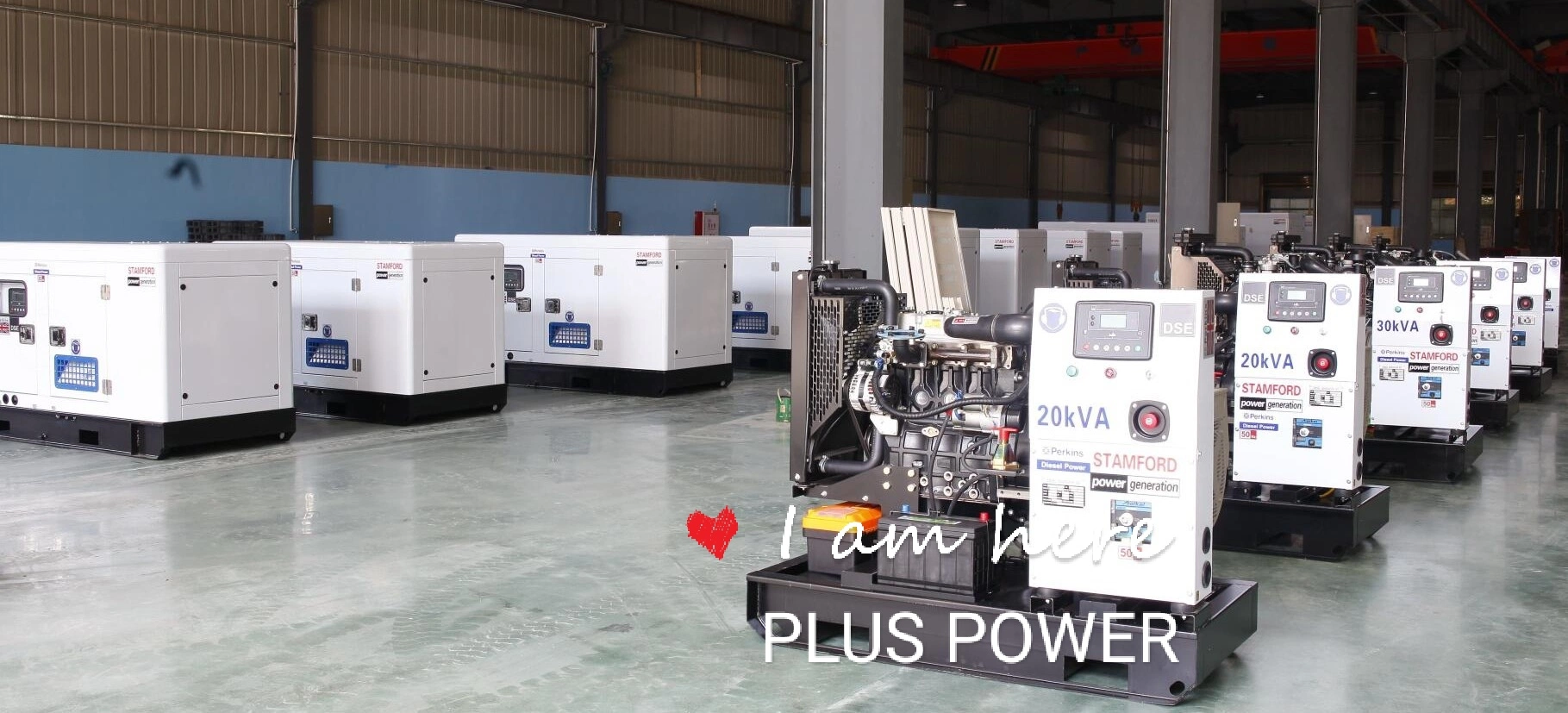 10.4kw 13kVA Perkin S Super Silent Diesel Power Generators