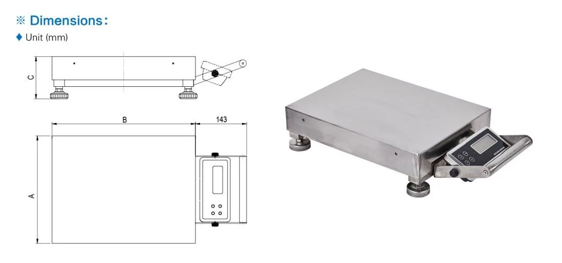 Lp7612 Portable Bench Scale