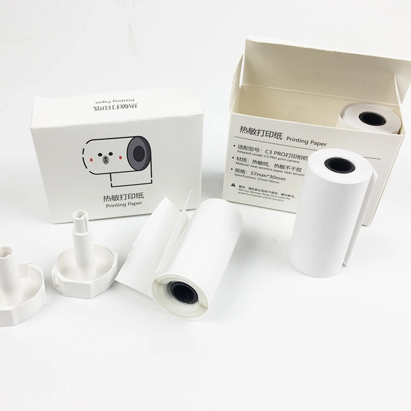 57mmx30mm Roll Direct Thermal Paper Printing Paper for C3 PRO Print Camera