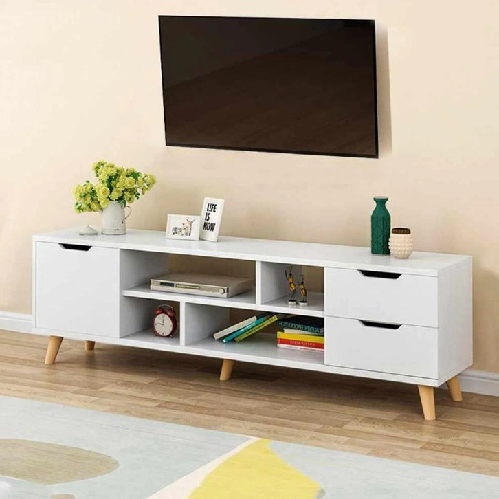 Nordic Used Living Room Wall TV Stand Wood Cabinets Chests