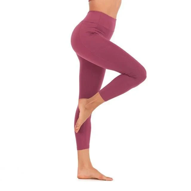 El Athletic ropa cintura alta Gym Fitness mujeres Legging pantalones de yoga