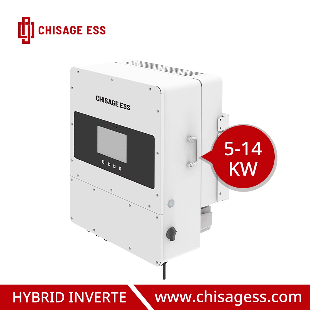 Chisage Ess New Products Mars Series Three Phase 10kw Hybrid Inverter for Solar Power System Support Battery Charging/Discharging