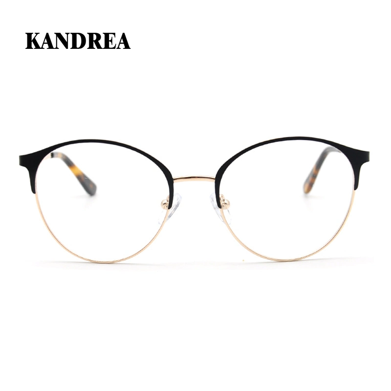 Round Shape Stainless Steel Eyeglasses Models 2023 New Design