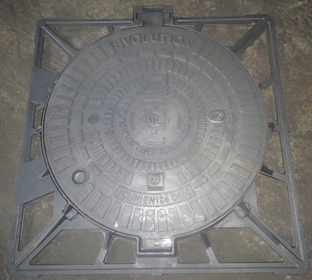 Series Products, Hinged Manhole Cover with Lockable