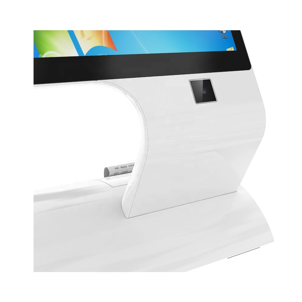 Système POS tactile à double écran 15,6 pouces Windows Android avec NFC Et lecteur de code QR en option