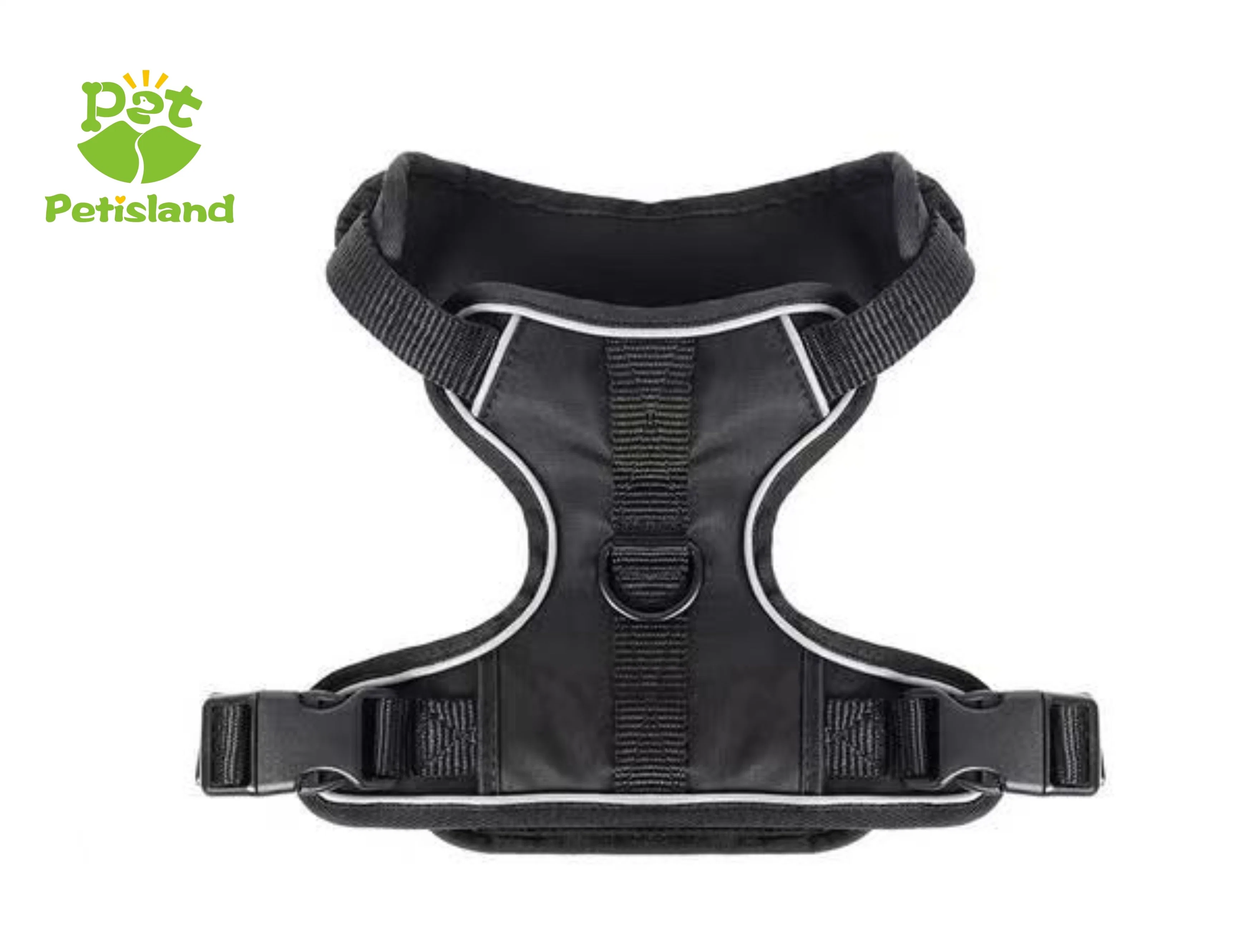 Petisland Popular Pet Product Nylon Fabric Pet Harness Chinese Pet Supply Adjustable Heavy Duty Wholeasle Dog Harness