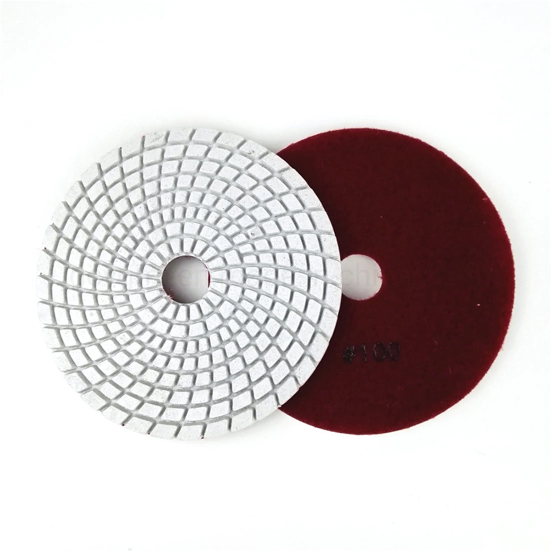 4 Inch 100 mm Grinding Wheel Diamond Flexible Wet Polishing Pad for Granite Marble Surface Polishing