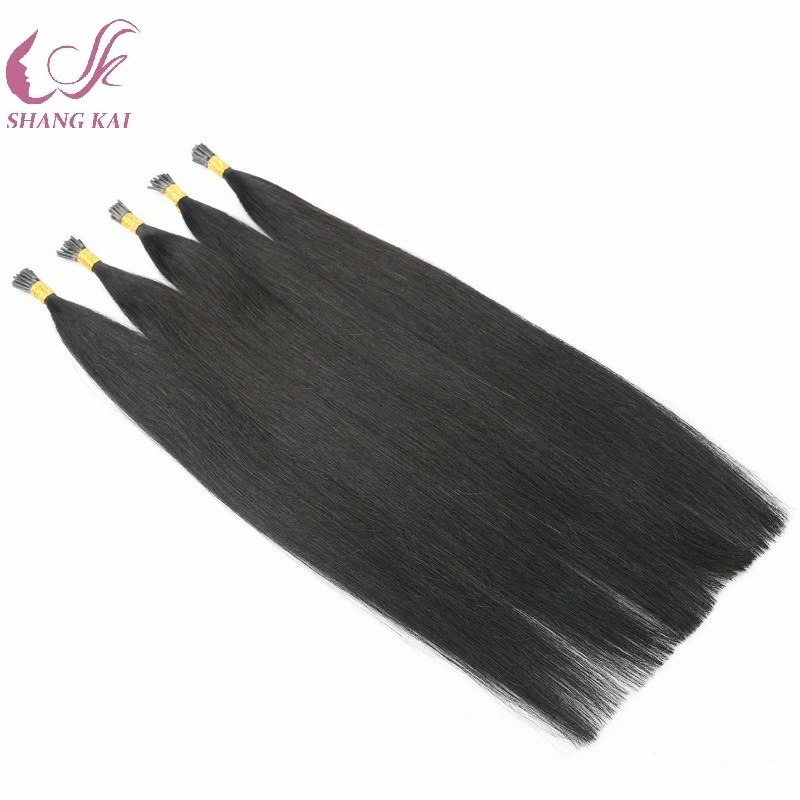 Hot Products No Shedding No Tangle Unprocessed I Tip Human Hair Extension