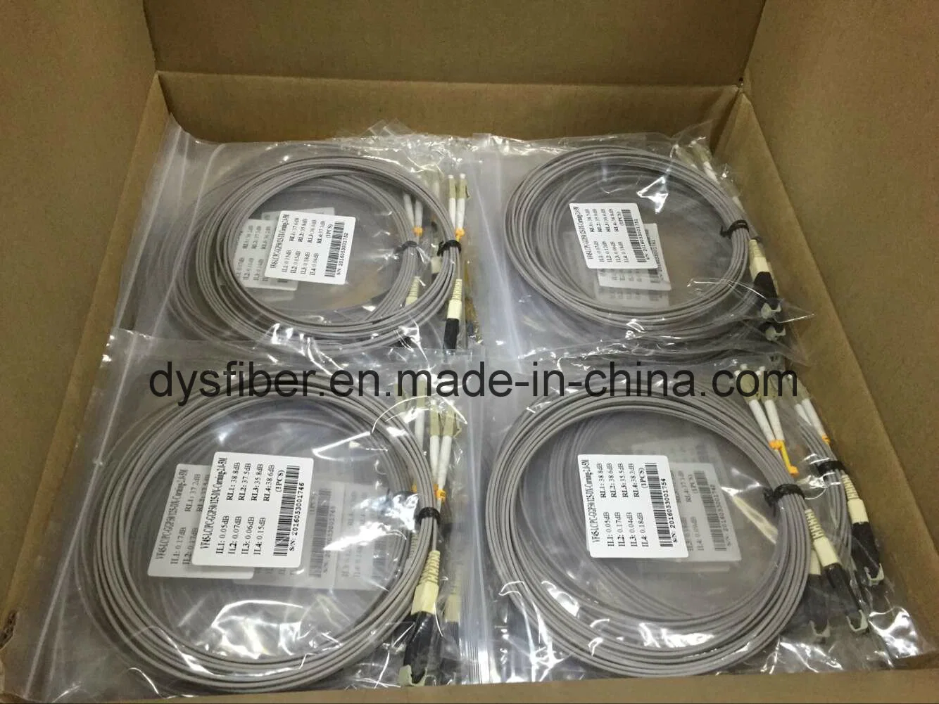 Vf45-LC mm Fiber Optic Patchcord Jumper, Fiber Optic Patch Cable, Fiber Optic Patch