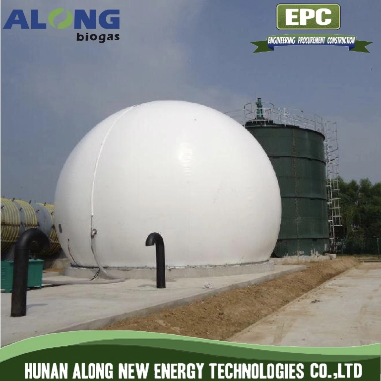 Biogas Holder Cabinet Double Membrane Gas Holding Tank