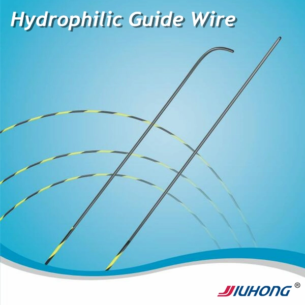 Easy to Pass Through Workingchannel! ! Zebra Coated Hydrophilic Guide Wires