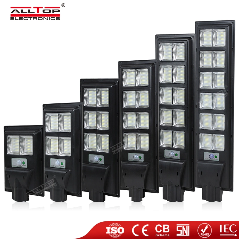 Alltop Wholesale/Supplier 50 100 150 200 250 300W All in One Waterproof IP65 Stadium Outdoor Solar LED Street Lamp