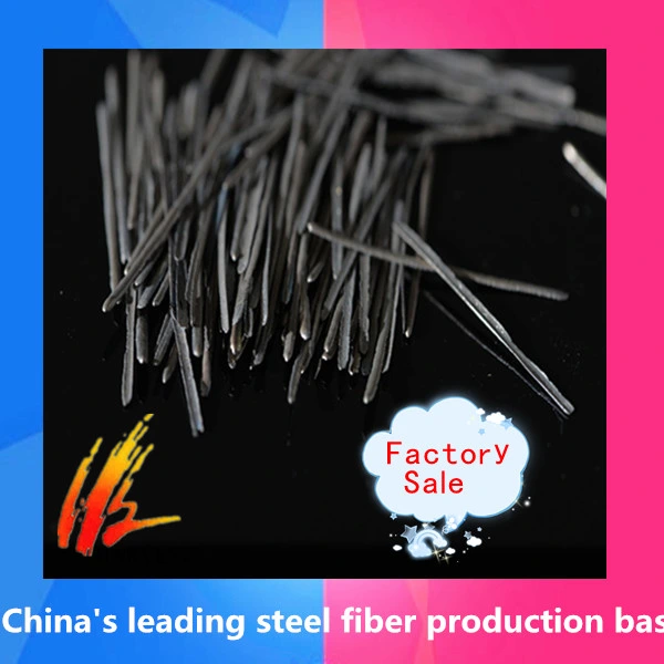 No Magnetic Melt Extract Steel Fiber for Reinforced Refractory Castable