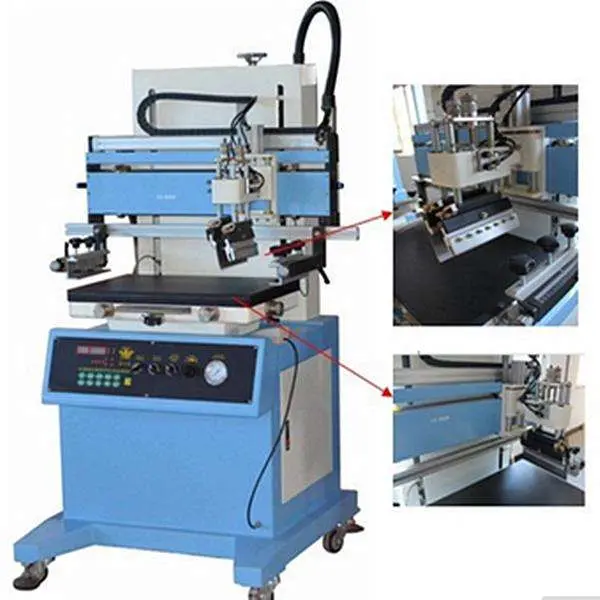 Semi-Automatic Paper and Plastic Sheet Plane Screen Printer