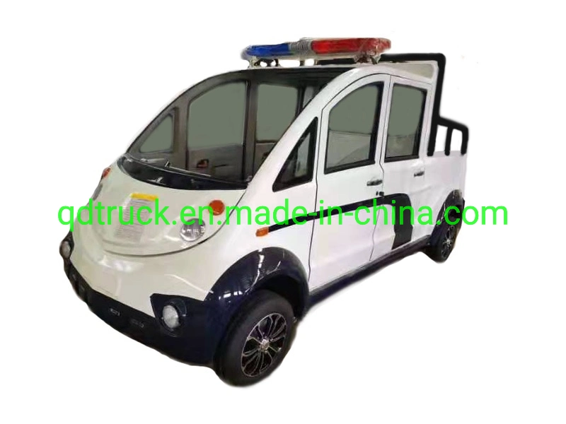 4 Wheels Scooter Golf Cart off-Road Patrol Car Strong Power Electric Police Patrol Car