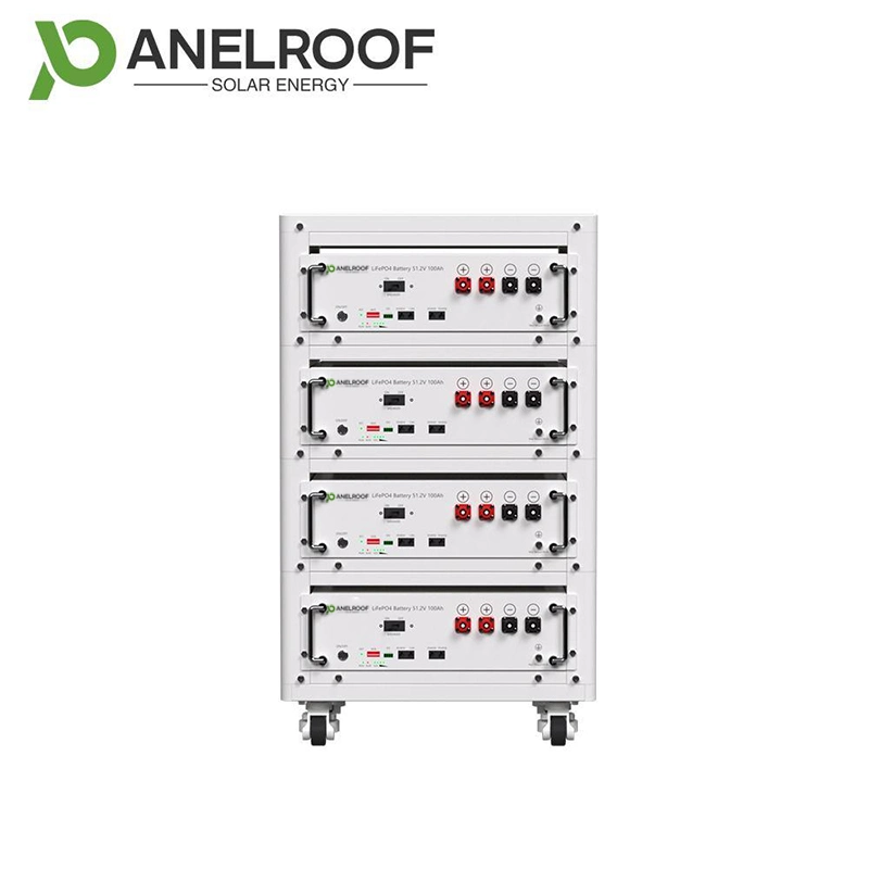 Panelroof Solar Home Power System 51.2V 48V 5kwh Solar Energy Storage LiFePO4 Lithium Batteries Pack