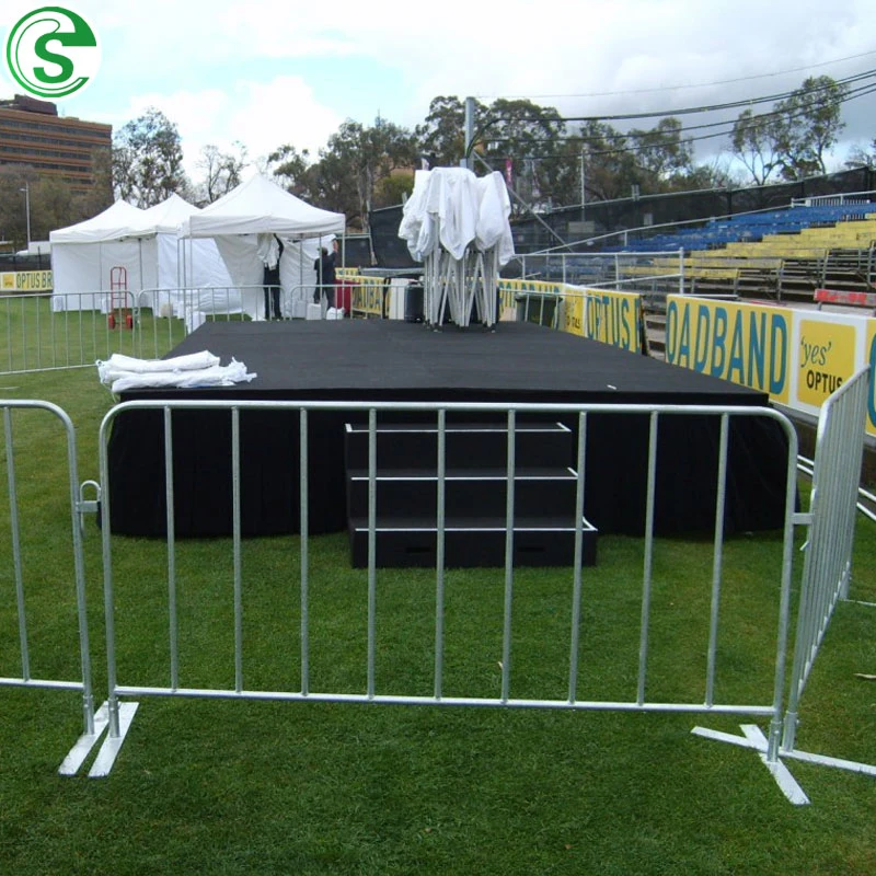 High Strength Australia Crowd Control with Pedestrian Barriers