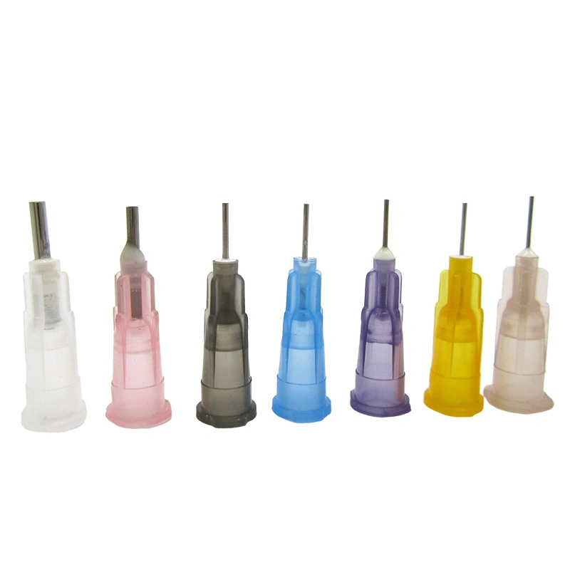 High Glue Precision 1/4 Inch Bayonet Plastic Steel Needle