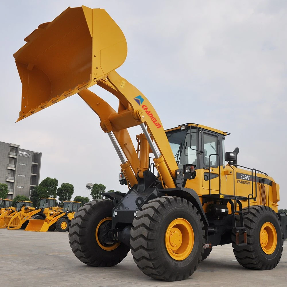 Changlin Official Factory Offer 5 Ton Wheel Loader Zl50t with Big Bucket