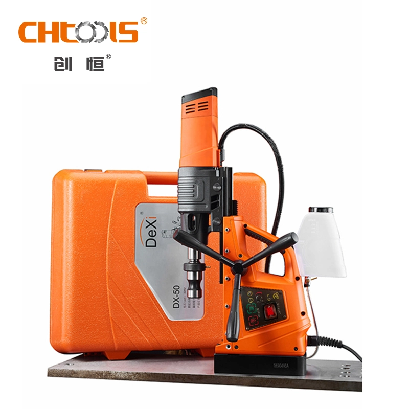 Chtools Guía de dos vías 220V máquina perforadora magnética eléctrica