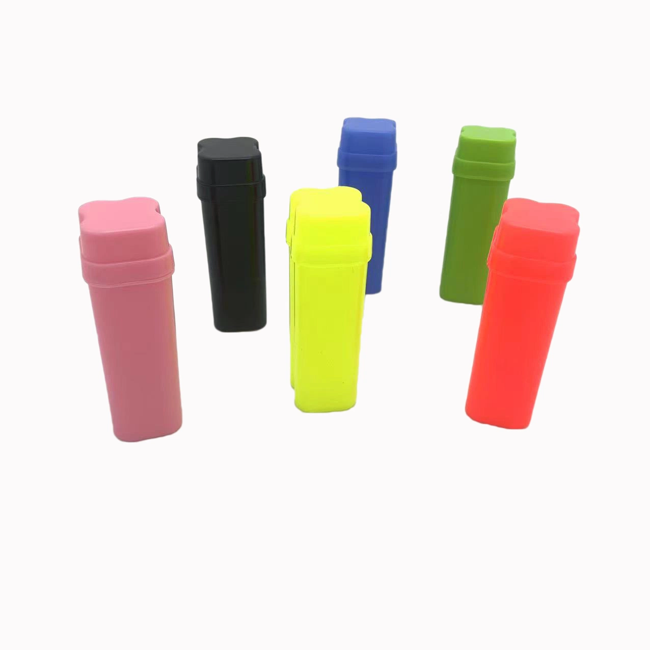 New Arrived Plastic Joint Holder 3 Pack Double Containers for Joint Custom Blunt Tubes Holder