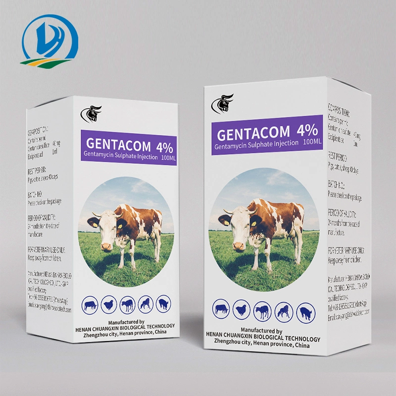 Veterinary Antibiotic Medicine Gentamycin Sulphate Injection 4% 10%