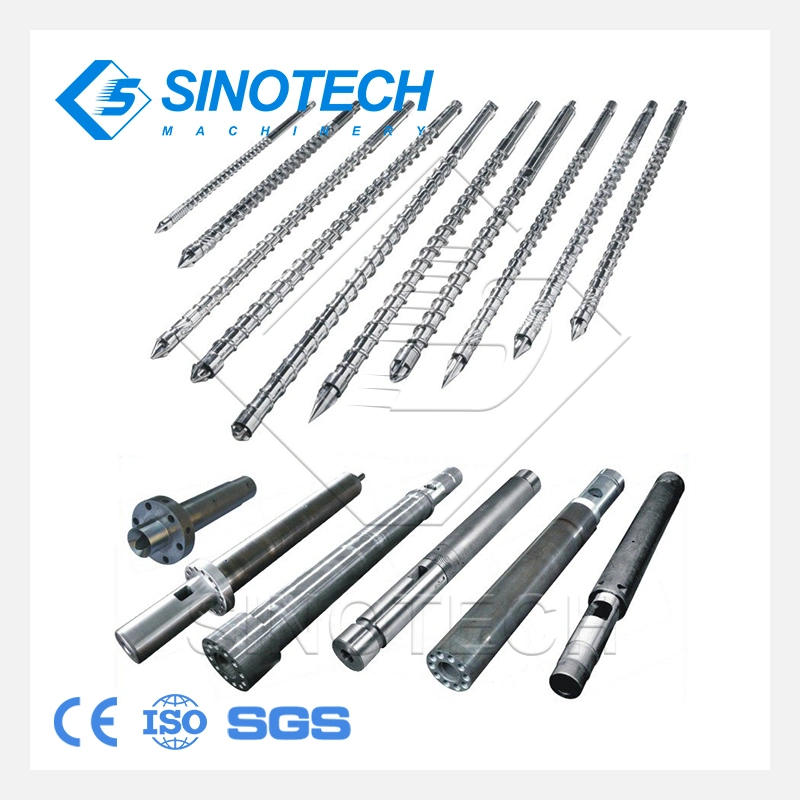 Extrusion Single Screw Barrel for Extruder Machines Processing Flexible and Rigid Pipe Profile