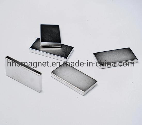 High Performance Industrial Permanent NdFeB Magnetic Block with Nickel Coating