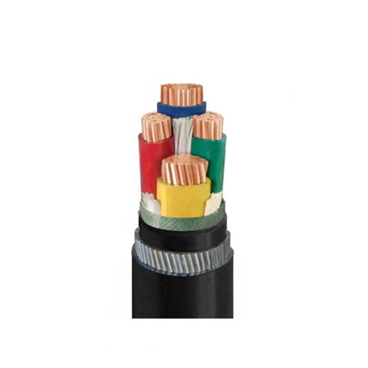 Los proveedores de cable de cobre puro blindados aislamiento XLPE Cable blindado de 4 núcleos de 25mm 120mm 240 mm