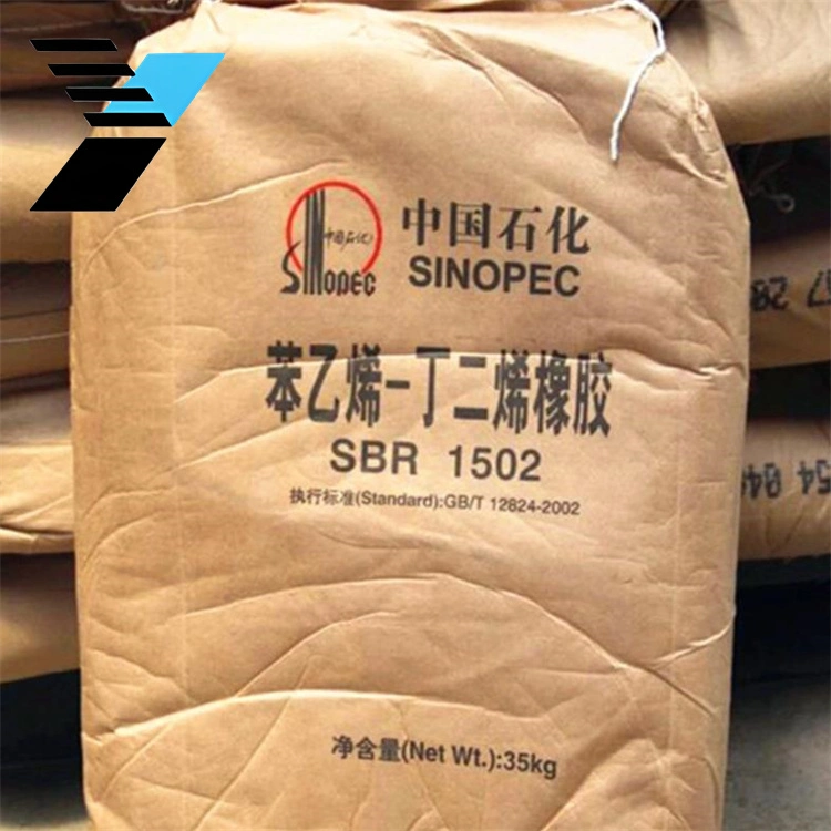 Borracha de estireno-butadieno SBR1712 SBR 1502 BR 9000 da Sinopec Marca ou Kunlun marca Butadiene borracha 9000