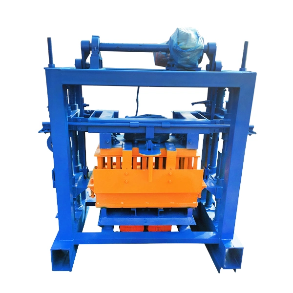 Paving Block Making Machine Qt40-2 Mannual Interlocking Brick Making Machine