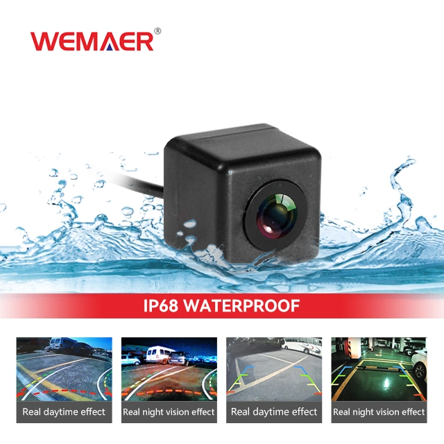 Wemaer OEM Universal CVBS Waterproof Shockproof Starlight Auto Electronics Car Reversing Aid Backup Reverse Rear View Camera.