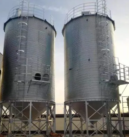 2022 Hot Sale Soybean Meal Wheat Corn Maize Grain Corrugated Steel Silo Price