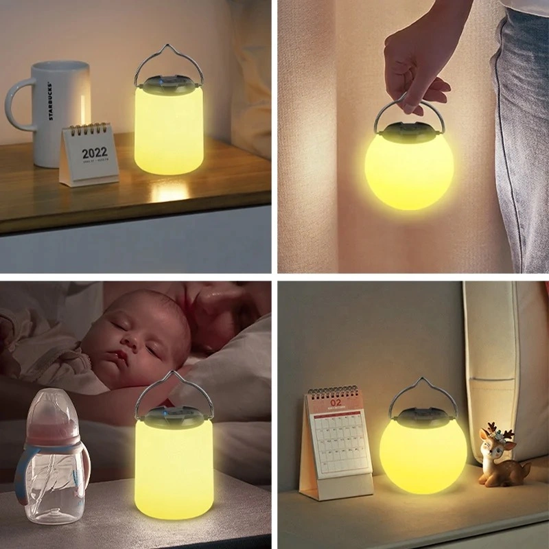 LED Night Light USB Rechargeable Night Lamp for Bedroom Soft Light with Long Battery Life