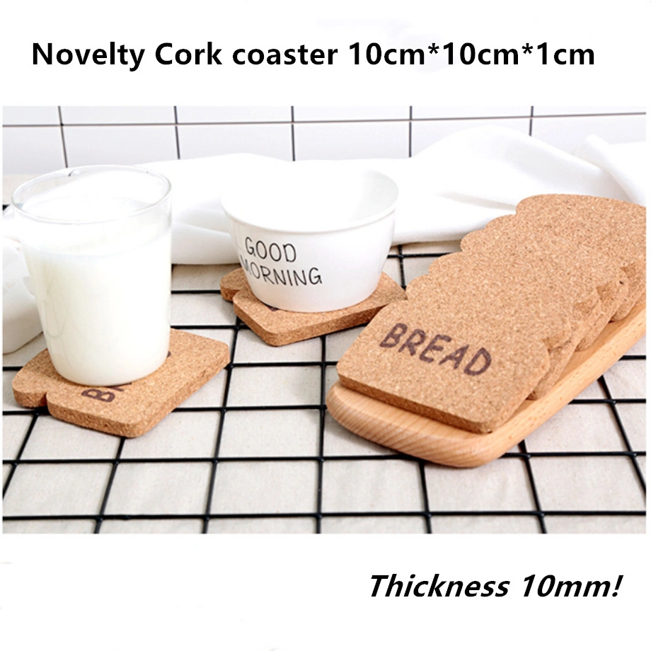 Cork Insulation Pads, Bar Corkcork Coffee Mat, Tea Cup Coaster, Cork Cup Pad, Cork Mat for Home Office Restarunt Table, Promotional Gift Cork Cup Mat