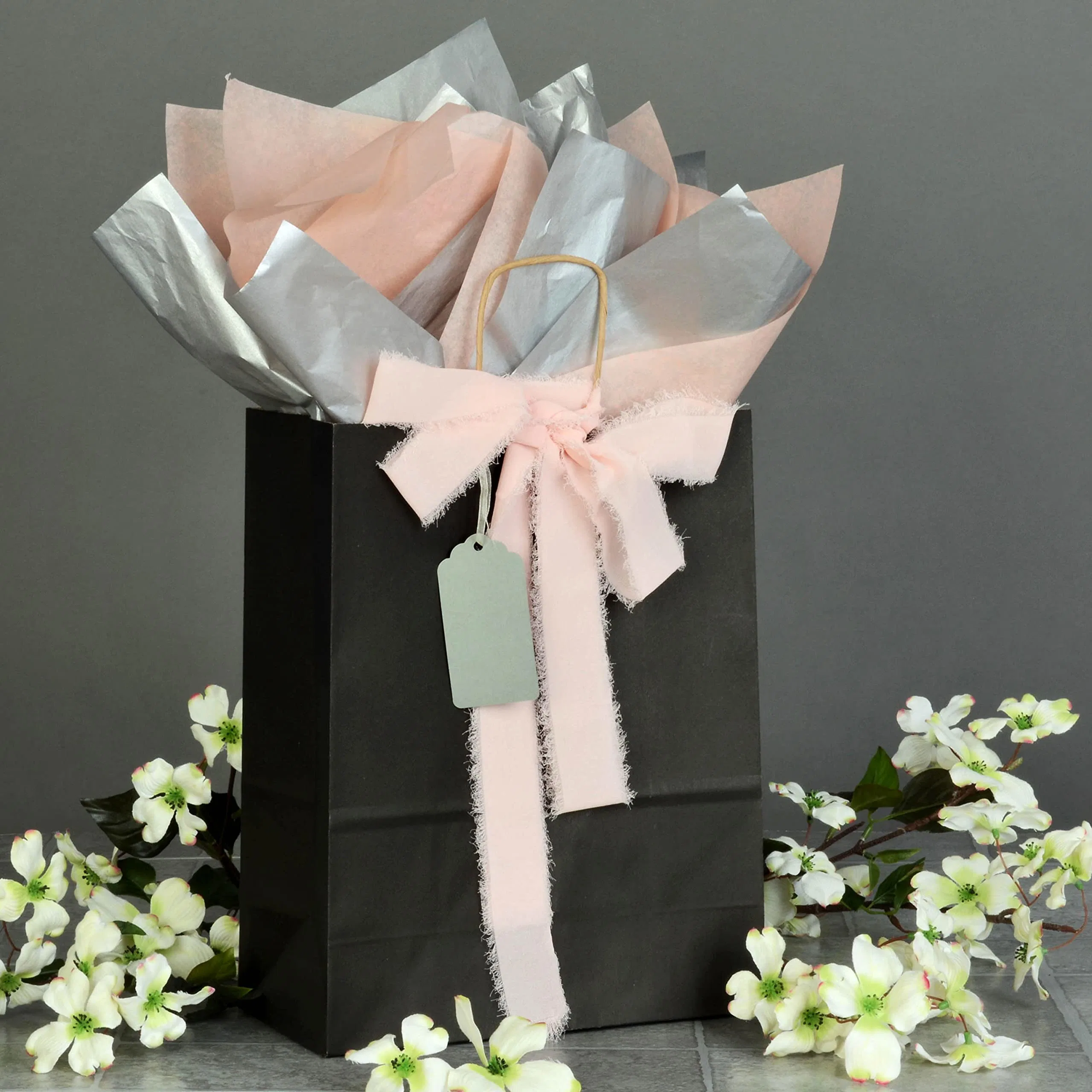 Tote Papierbeutel - Kraft Einkaufstaschen mit Griffen, Handwerk Geschenkbeutel in Bulk für Boutiquen, Einzelhandel, Geburtstag, Party Gefälligkeiten, Schmuck, Ware