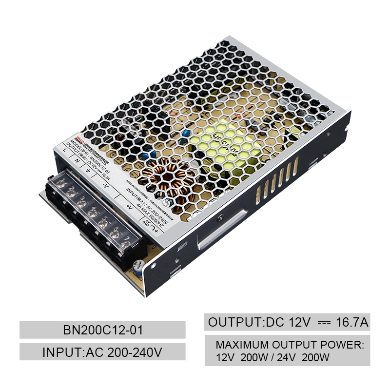 Bina 12V Industrial Control Equipments Driver High Voltage Switching Power Supply 200W