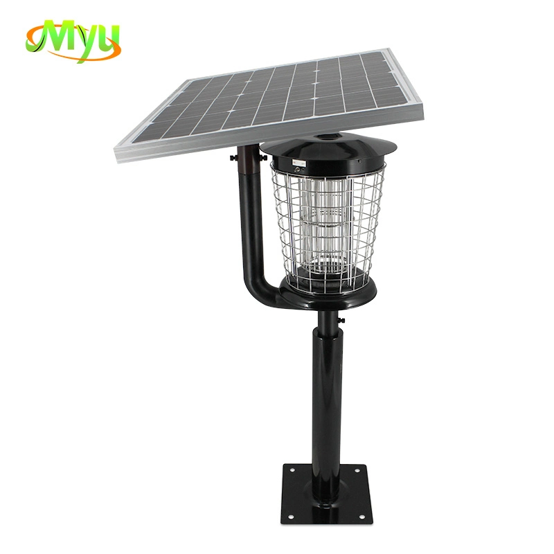 Novo eficaz Grande Área Outdoor Painel Solar Bug Zapper Mosquito Assassino