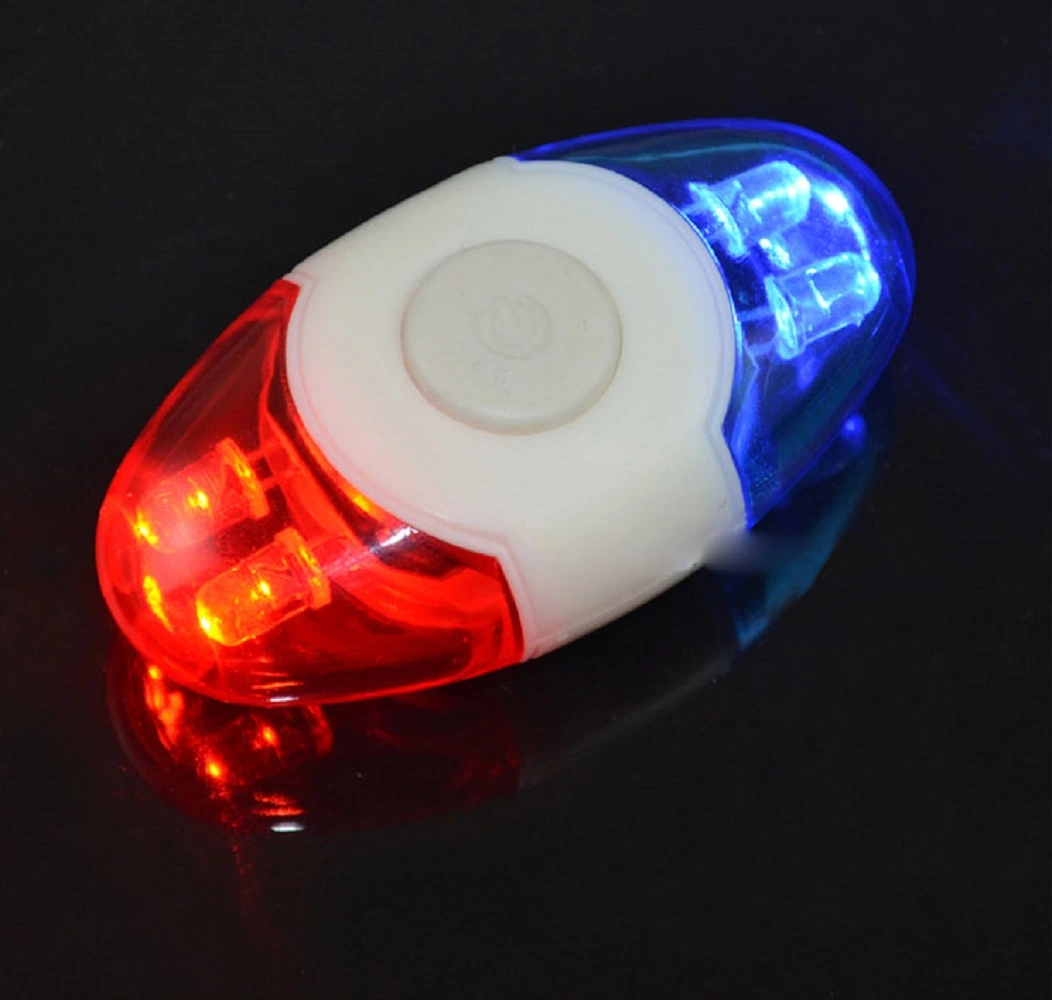 6 LED Lights Cycling Horn Bell Warning Safety Bicycle LED Light Waterproof Bike Lights Wyz18316