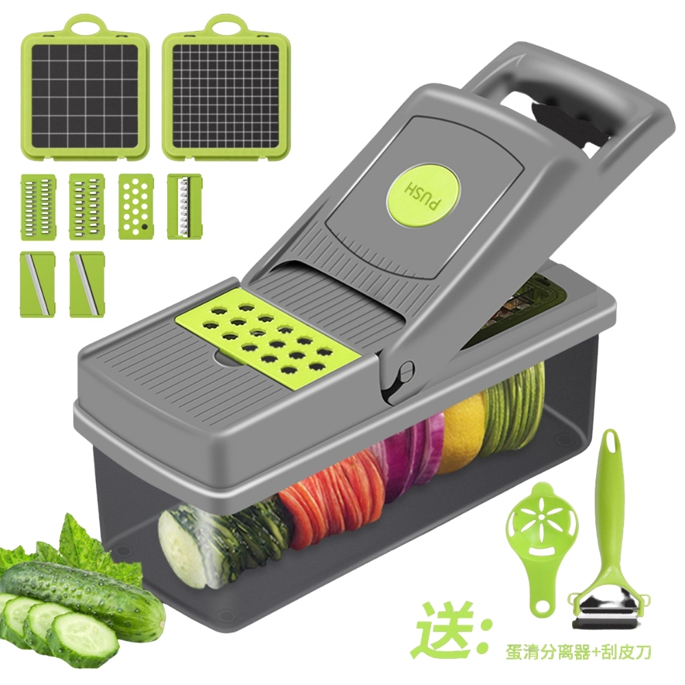 Lames de cutter découper en dés trancheuse Légumes Fruits Shredder Peeler râpe à fromage de pommes de terre de vidange de l'outil d'accessoires de cuisine du hacheur de paille BL23455