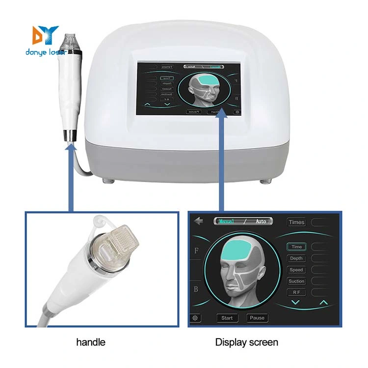 Nouvelles technologies de pointe de l'or Fractionla RF corps Microneedle Ride dépose Radio fréquence fractionnaire RF