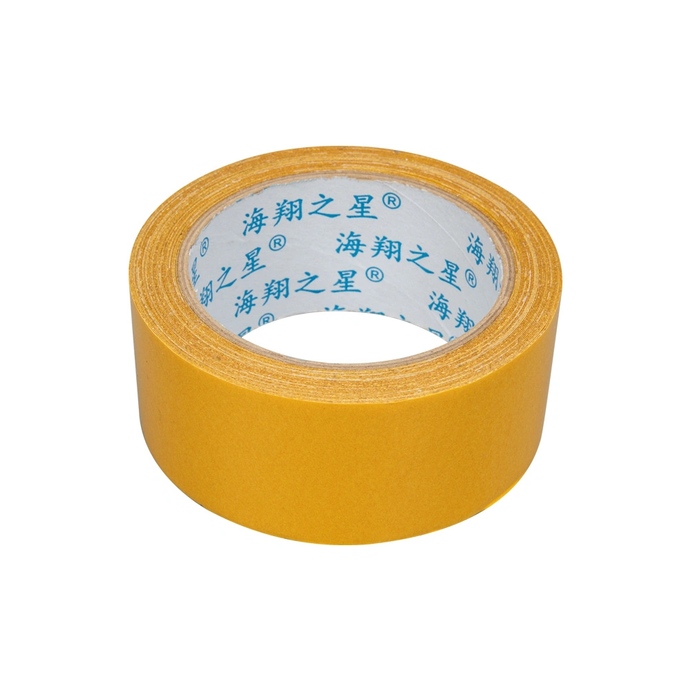 350mic Yellow Hotmelt Glue Self Adhesive Carpet Edge Tape