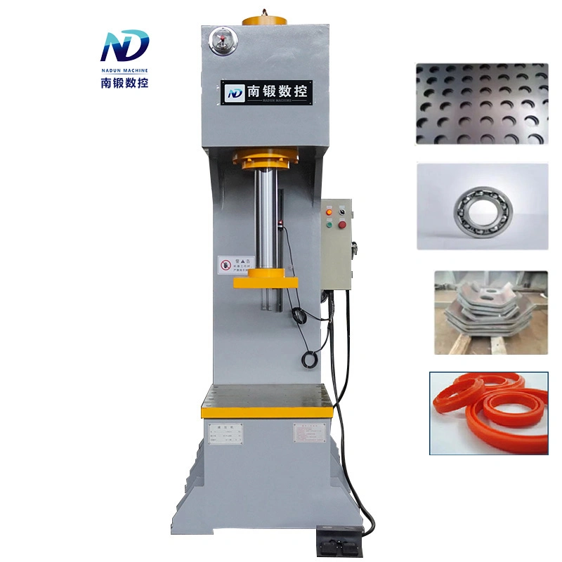 Nadun 63 Ton C-Type Hydraulic Power Press: Metal Punching and Straightening with Competitive C-Frame Hydraulic Press Price