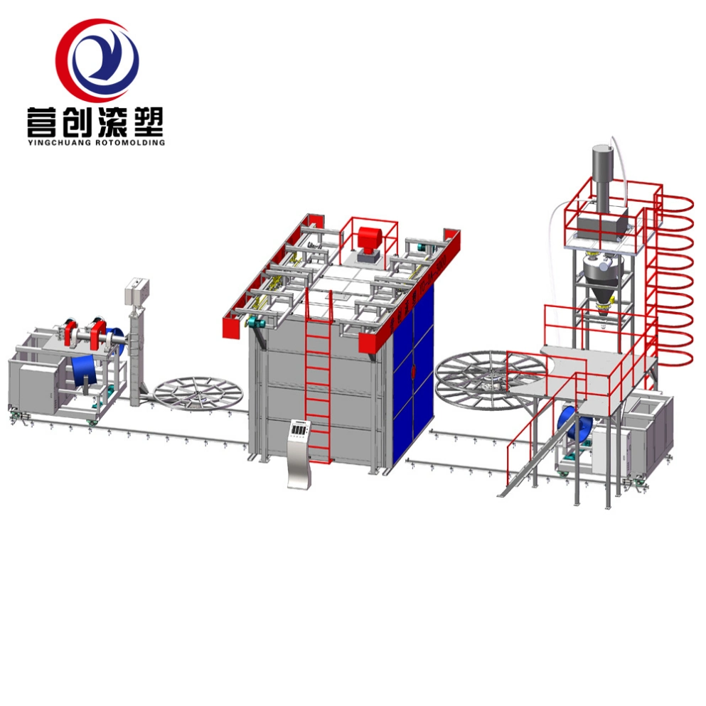 Plastic Tray or Box Making Machine and Rotational Molding Machine