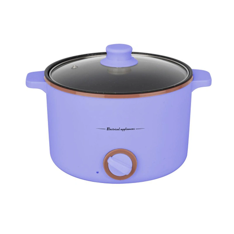 Factory Slae Non-Stick revestimiento cerámico Olla eléctrica multiusos con vaporizador para usos domésticos