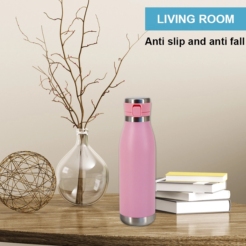 Stainless Steel Water Bottle Insulation Business Vacuum Flask with Two Mug Lid