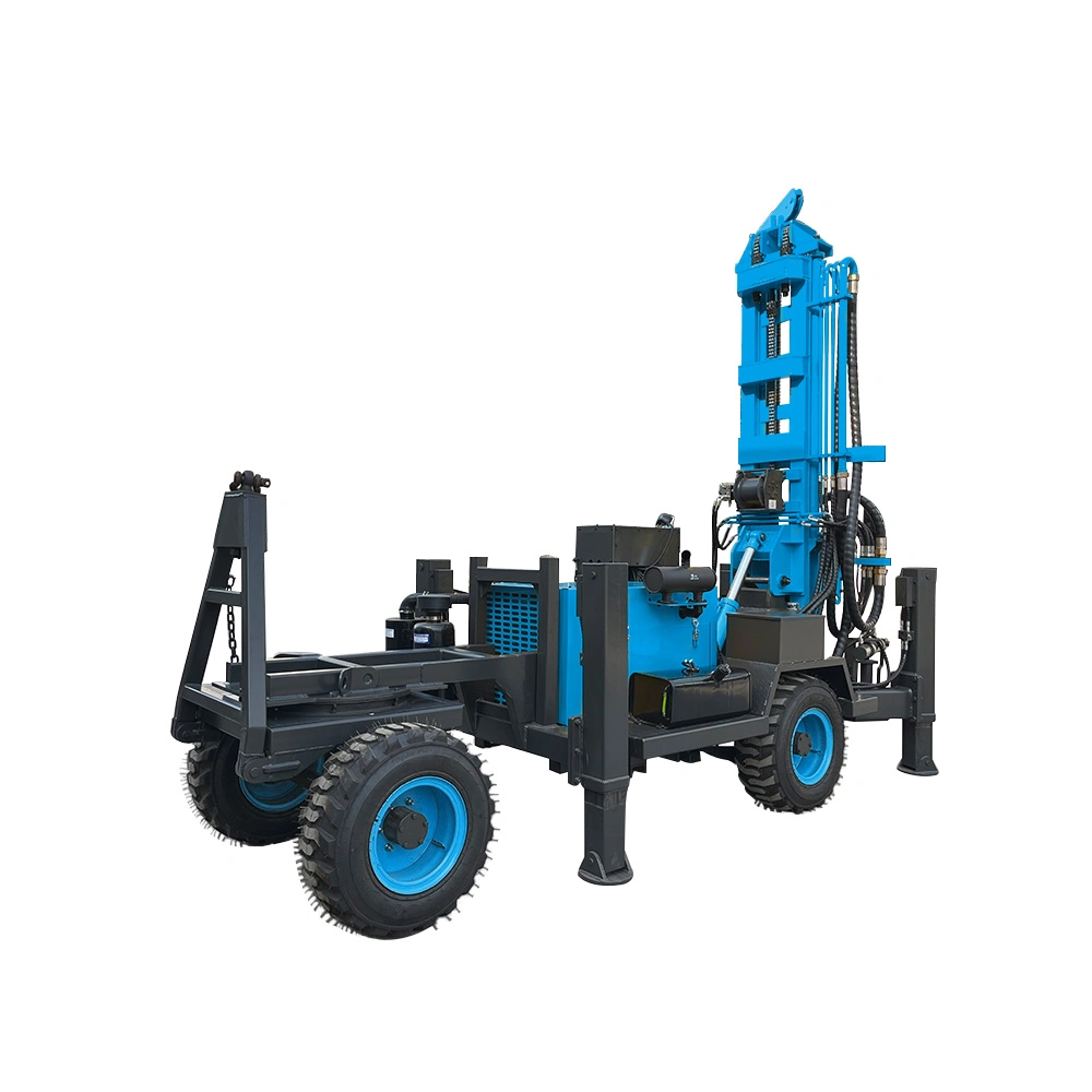 D Miningwell 200m Portable Water Well Borehole Drilling Machine Rig in China Mwl200