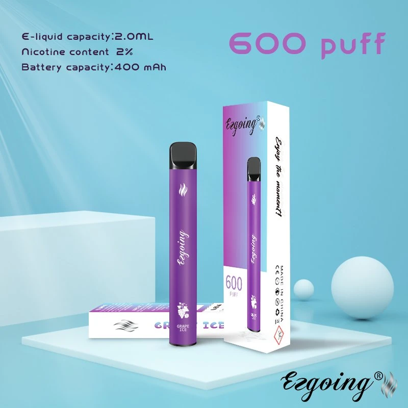 أفضل ما نذّهته العلامة التجارية لإيزالذهاب الأصلية 600 مفضل مصنع Vape Disposable/Chargeable OEM